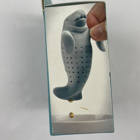 Genuine Fred Manatea Tea Infuser - Food Microwave Dishwasher Safe - Picture 2 of 4